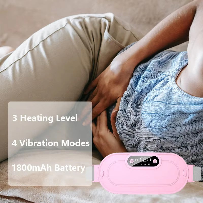 Ceinture Chauffante Menstruelle Intelligente – Soulagement Rapide des Douleurs Abdominales