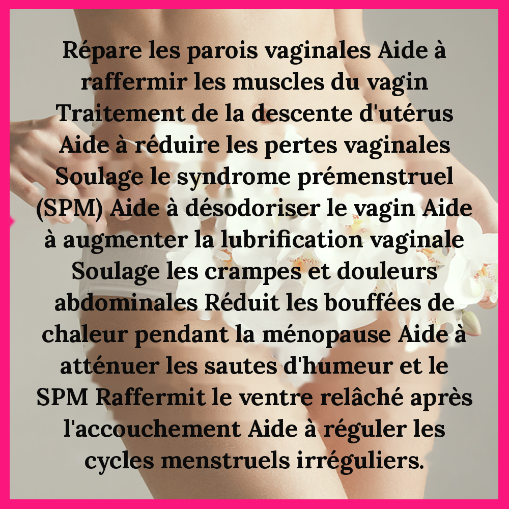 Capsules Intimes SereneCare – Boîte de 10