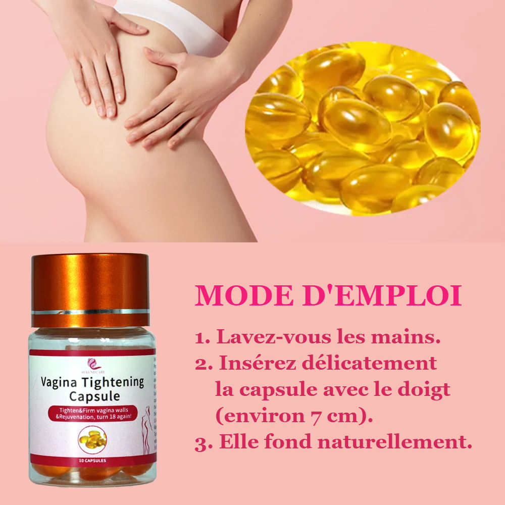 Capsules intimes SereneCare – mode d'emploi